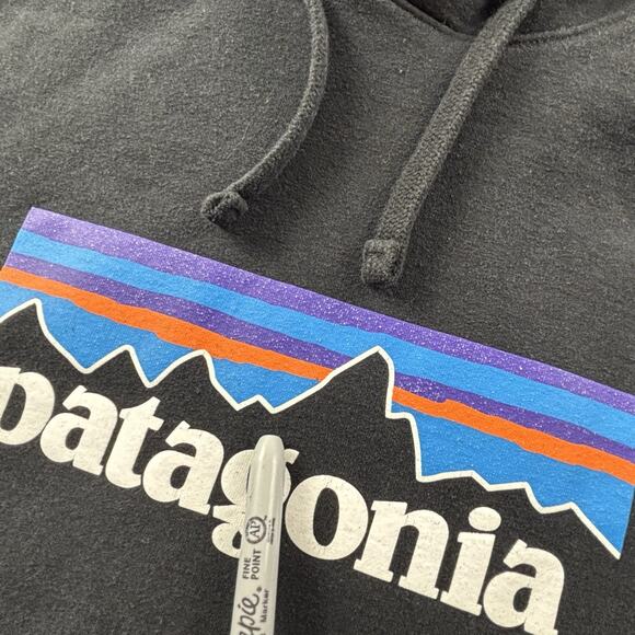 Patagonia Hoodie Adult Medium Black Uprisal Sweater Casual Outdoor Men's - Picture 9 of 15